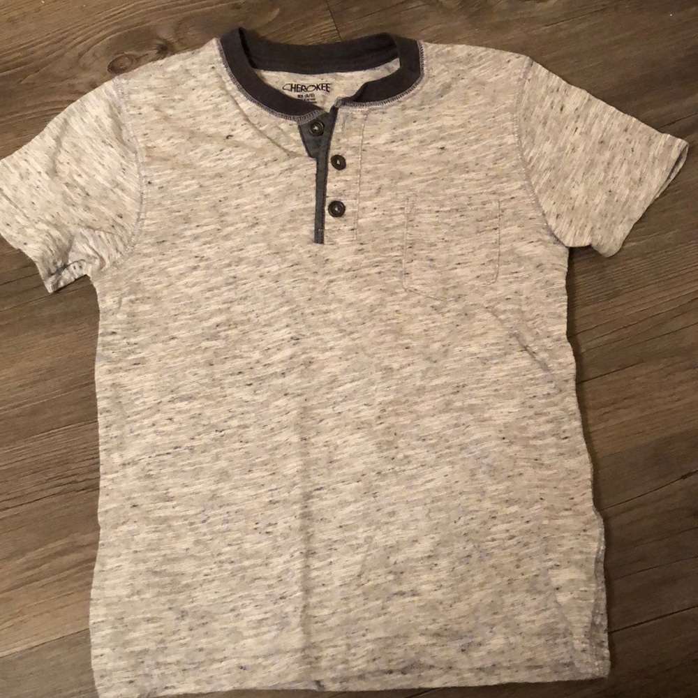 Boys Light Gray Shirt